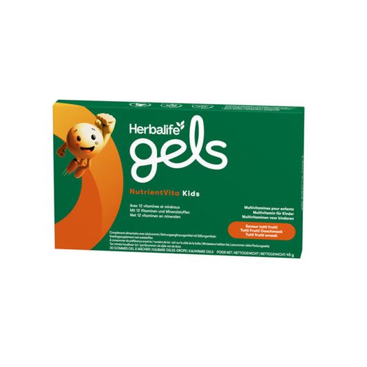 Herbalife Gels NutrientVita Kids Saveur Tutti frutti 30 gommes gel à mâcher